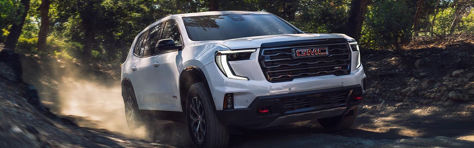 2026 GMC Acadia performance off road driving with turbocharged engine capabilitycapability