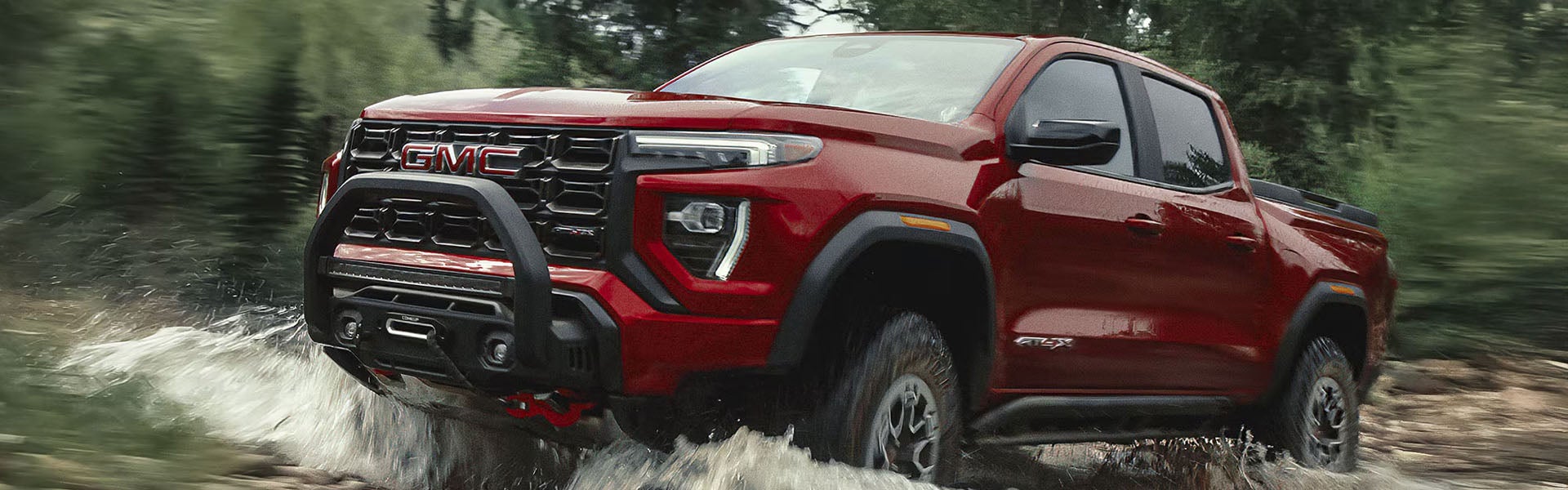 2026 GMC Canyon in red colour