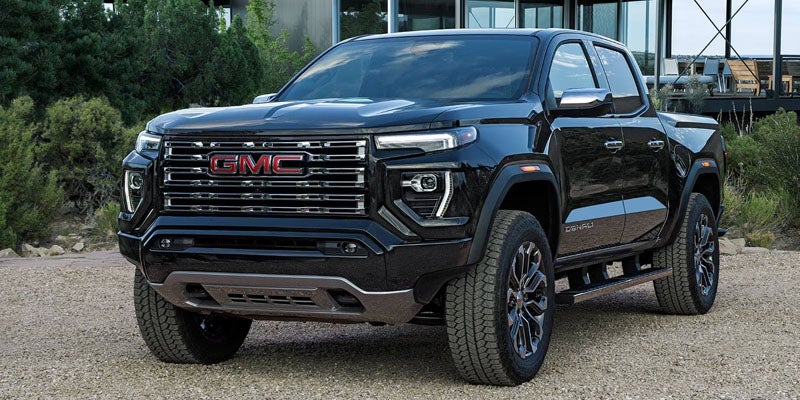 front profile of 2026 GMC Canyon