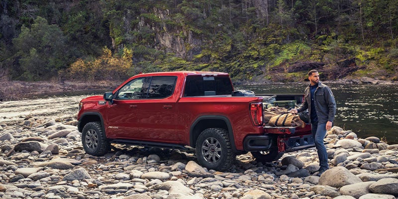 truck bed of GMC Sierra 1500